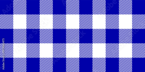 blue checkered pattern tablecloth vektor