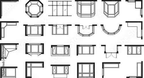 Showcasing a collection of intricately designed windows. a visual resource for architects, designers, and enthusiasts alike. Explore the versatility and innovation of architectural details.