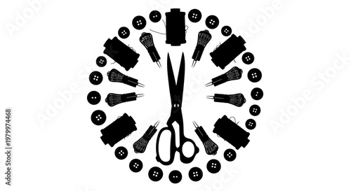 Professional Watchmaking Tools and Precision Jewelry Repair Equipment Set - High Quality Adobe Illustrator Vector