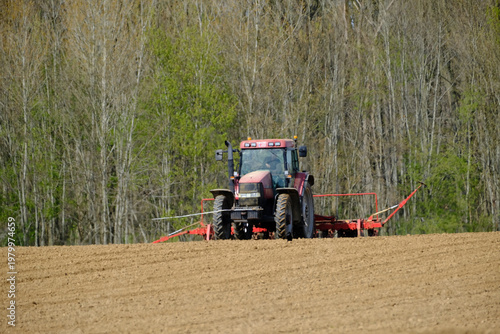 Konstfotografi Tracteur vu de face