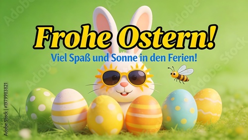 A german easter promotion with fun activities for the holidays.