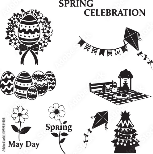 Sustainable Agriculture and Smart Farming Icon Set: Eco-Friendly Farming Vectors