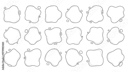 Monochrome stripe seamless patterns set with grey black lines for background decor vector illustration print