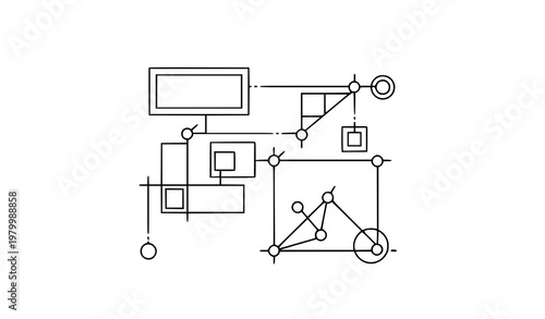 Prototype wireframe icon vector UI UX development symbol