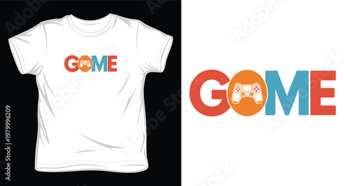 Take care of our earth colorful typography t-shirt design with water splash decorative elements.