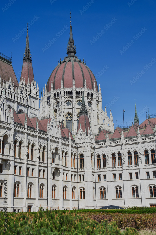 Obraz premium Parlamentsgebäude Ungarn, Budapest Országház 