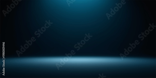 An abstract blue background design featuring a digital motion wave pattern with dark lines and a blurry glow light ray backdrop for a creative wallpaper illustration