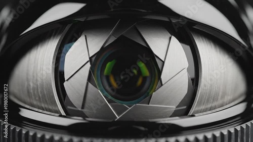 Futuristic Eye Scanning Technology Collage