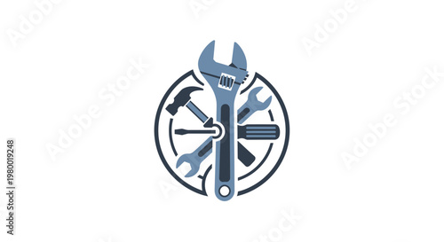 Wrench Tool Hardware Equipment Metal.