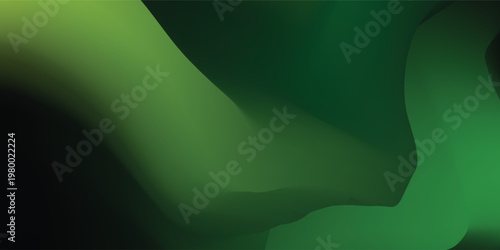 Light Blue and Green abstract blurred gradient Vector background.