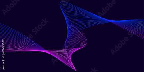 Abstract colorful digital technology liner background.

