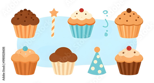 cupcake icon, dessert icon, cake icon, sweet icon, bakery icon, pastry icon, frosting icon, icing icon, sprinkle icon, chocolate icon, vanilla icon, strawberry icon, cream icon, sugar icon, treat icon