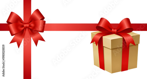 gift design illustration, box design illustration, present design illustration, ribbon design illustration, bow design illustration, package design illustration, parcel design illustration, surprise d