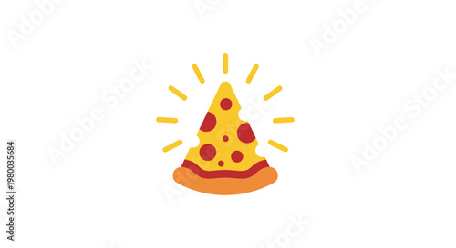 Delicious Slice of Cheese Pizza.