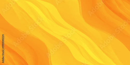 An artistic blend of vibrant oranges and yellows dance across the canvas, showcasing a captivating interplay of light and shadow, with each flowing stroke adding depth and dimension.