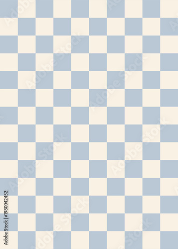 Grunge background illustrator a visually appealing blue and white checkered pattern with a repeating design of squares