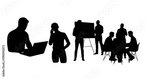 Black screen a void of darkness and minimalist digital representation