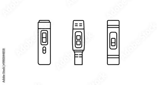 Three different electronic devices with displays possibly smart bands or fitness trackers smart band fitness tracker electronic equipment electronic gadget electronic product electronic technol