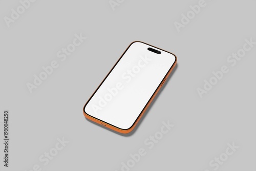 Phone Screen Mockup Your Design Blank	
