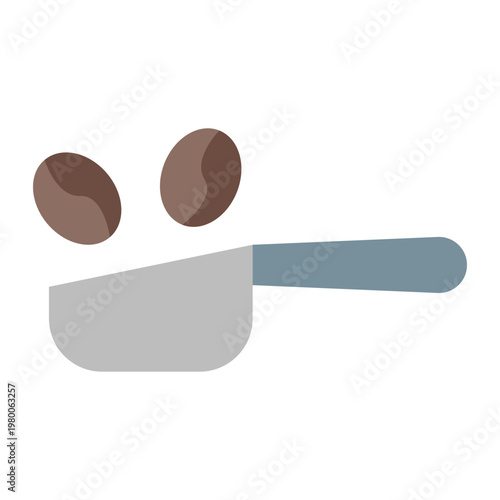 Scoop Vector Flat Icon Design