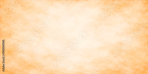 Vintage aged parchment paper background with a stained grunge texture and rough ancient material surface for a blank retro design