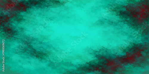 Bright abstract blue background with space and colorful cloudscape texture featuring dark smoke and light art design