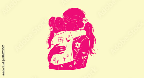 Tropical River Village with Traditional Stilt Houses Palm Trees and People in Wooden Canoes Vector