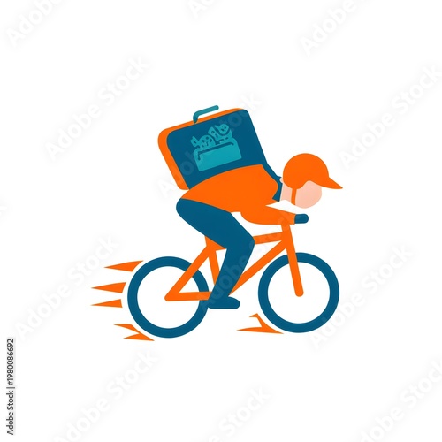man riding bicycle