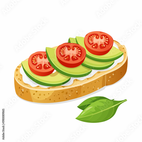 Avocado Bruschetta