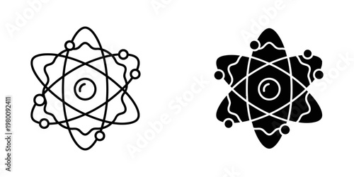 geometric molecular structure and star network vector illustration flat design