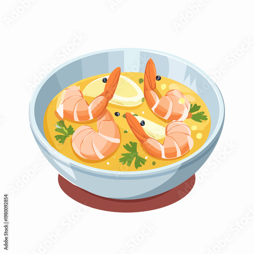 Garnelen in Knoblauchöl