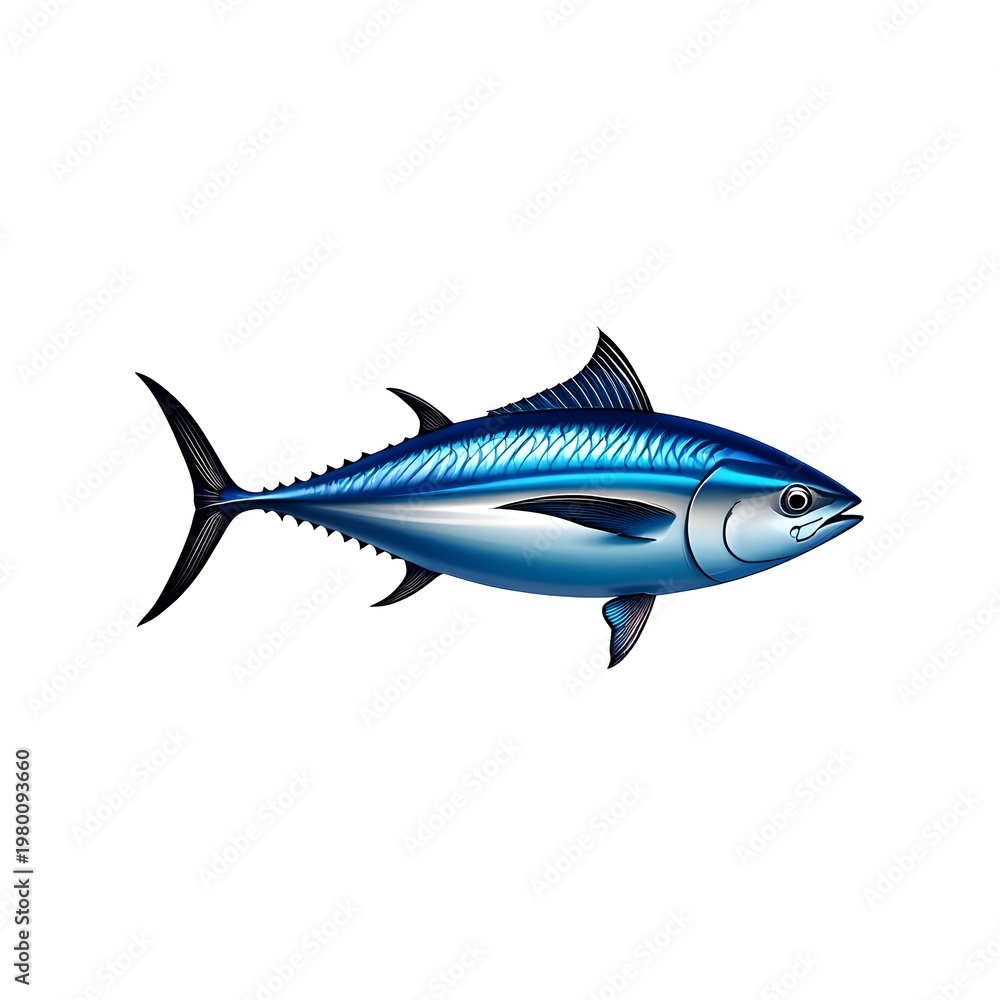 Naklejka premium great white shark