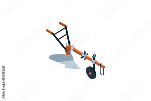 Single Plow Agricultural Tool