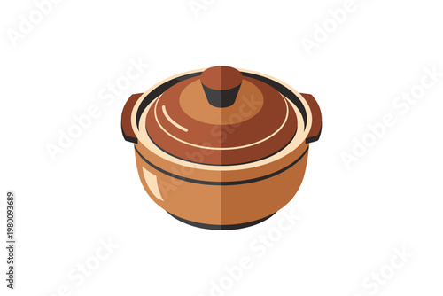 Clay Pot With Lid
