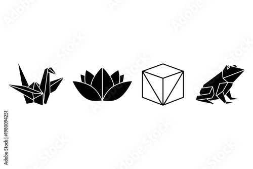 Origami Icons Collection