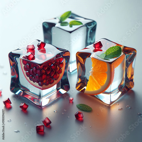 Citrus Facets with a Fresh Pulse