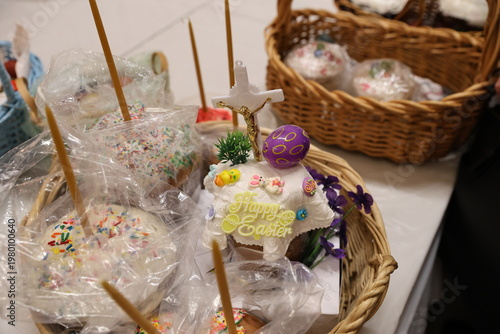 Russian Easter cakes