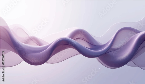 Elegant violet fabric drapes in a fluid motion, creating an ethereal and artistic visual experience.