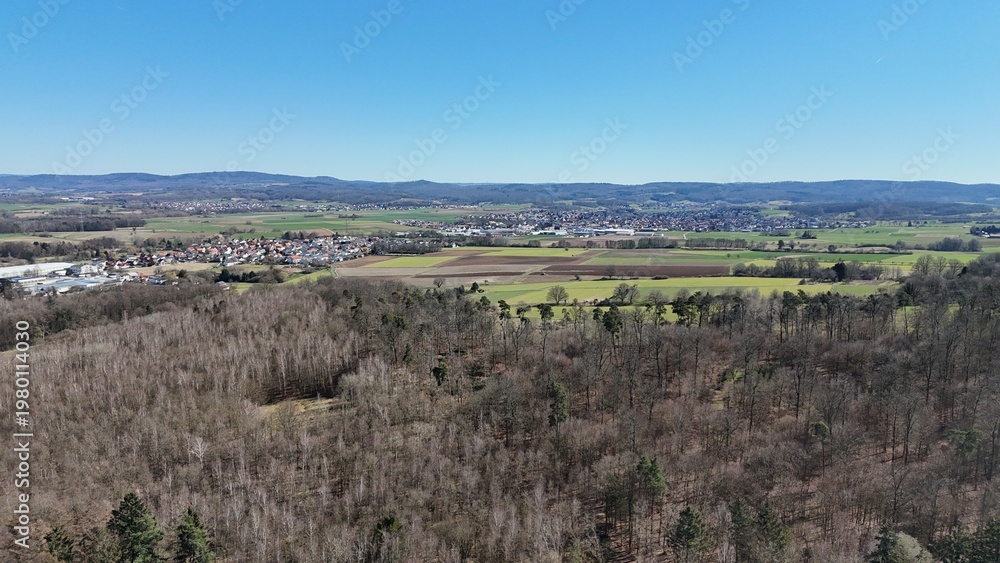 Fototapeta premium Wald bei Niederrofenbach