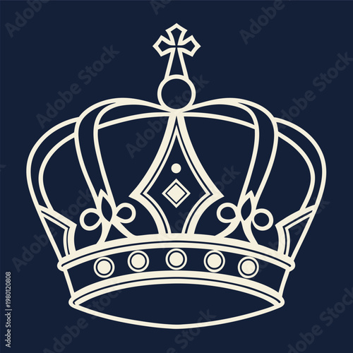 set of golden crowns