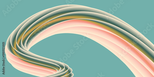 Curved fluid shape background for modern web banners, digital advertising layouts and social media content design to enhance visual storytelling, brand identity and user engagement across platforms