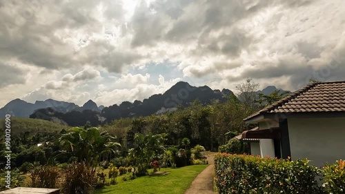 K.K. Park Resort in Khao Sok, Thailand with nature views and outdoor paths