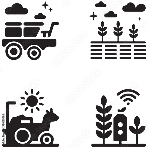 Sustainable farming practices with technology