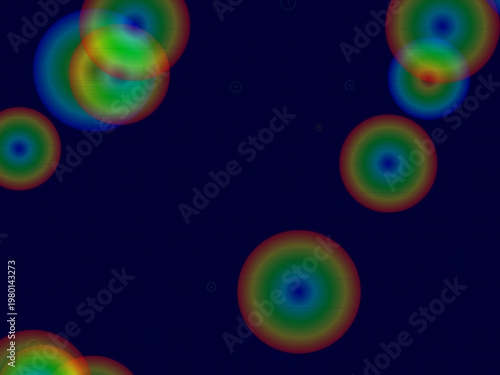 Thermal Heat Map Gradient Temperature Visualization Background