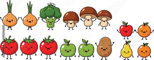 Simple abstract organic shapes vector set with minimal modern elements, trendy flat design collection for branding and decoration