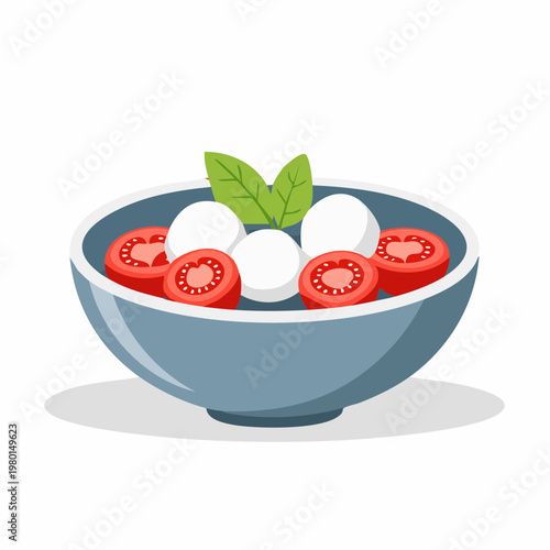Tomaten-Mozzarella Bowl modern