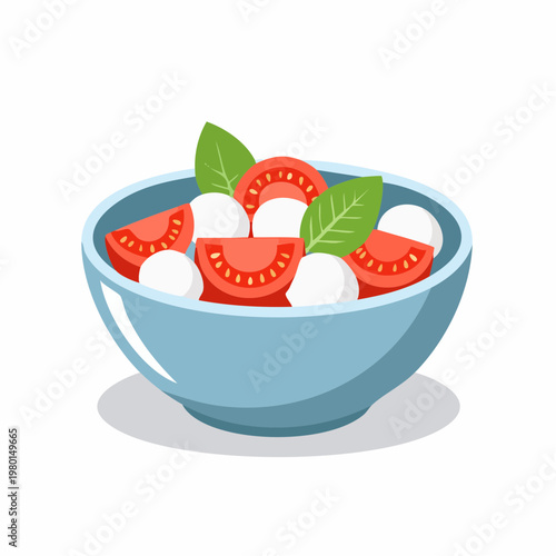 Tomaten-Mozzarella Bowl modern