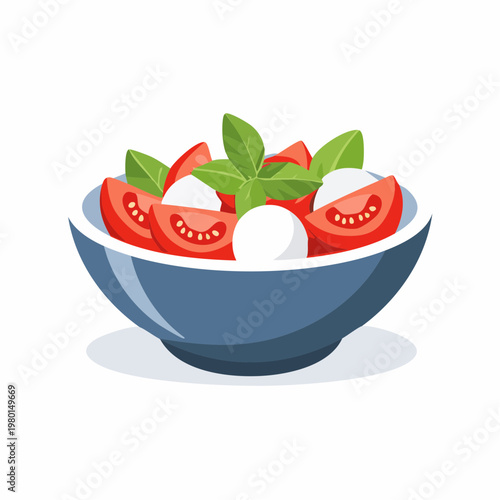 Tomaten-Mozzarella Bowl modern