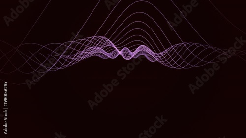 Wallpaper Mural Smooth Organic Wireframe Terrain Torontodigital.ca