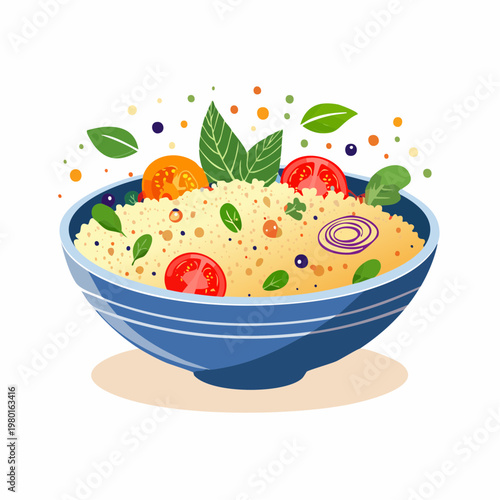 Couscous-Gemüse Bowl